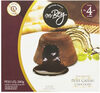 Petit Gâteau Congelado Chocolate Mr. Bey Sobremesas Premium Caixa 240g 4 Unidades - Produto