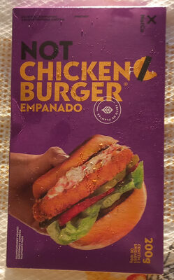 Not Chicken Burger Empanado - Produit - pt