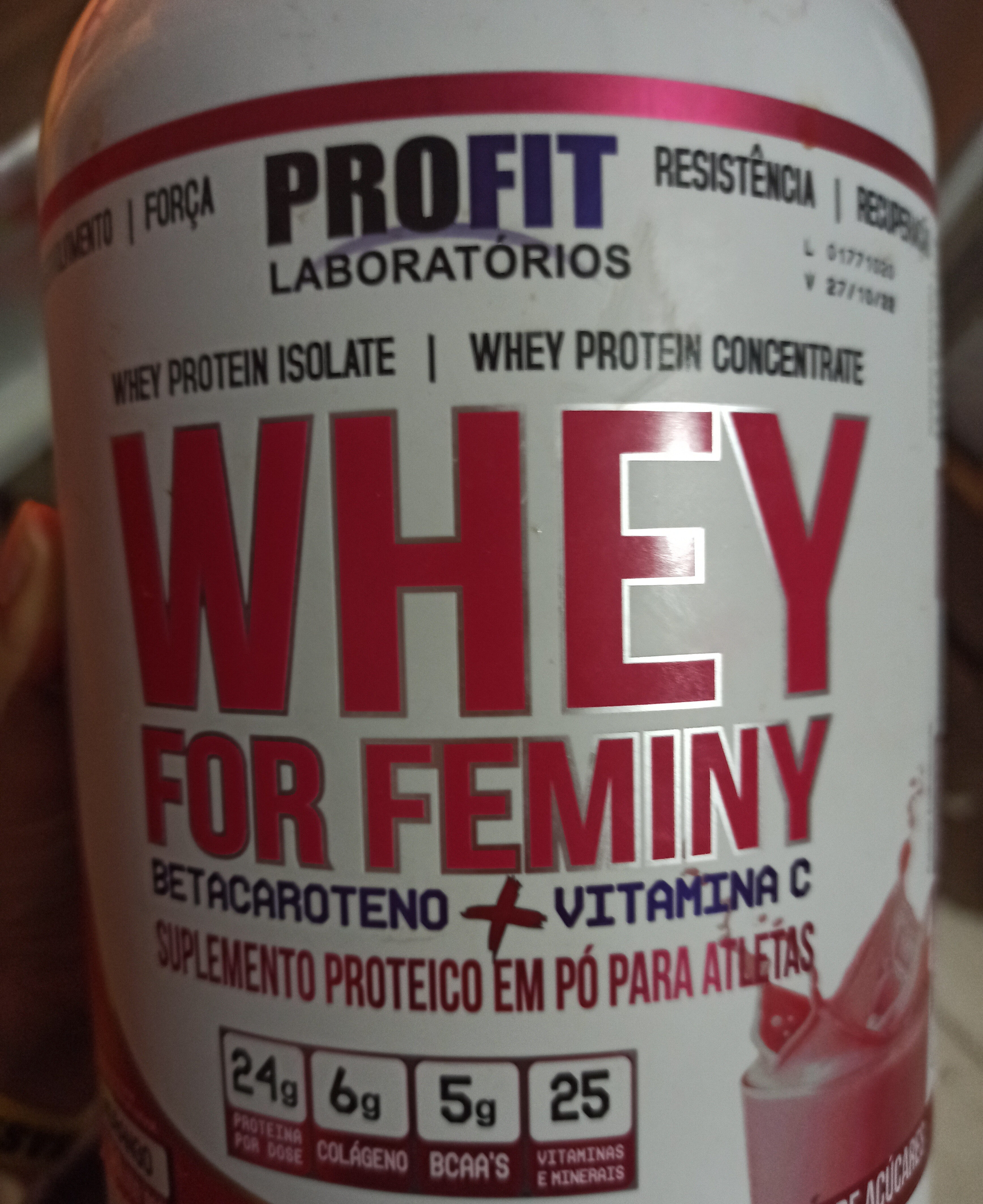 whey for feminy - Produto