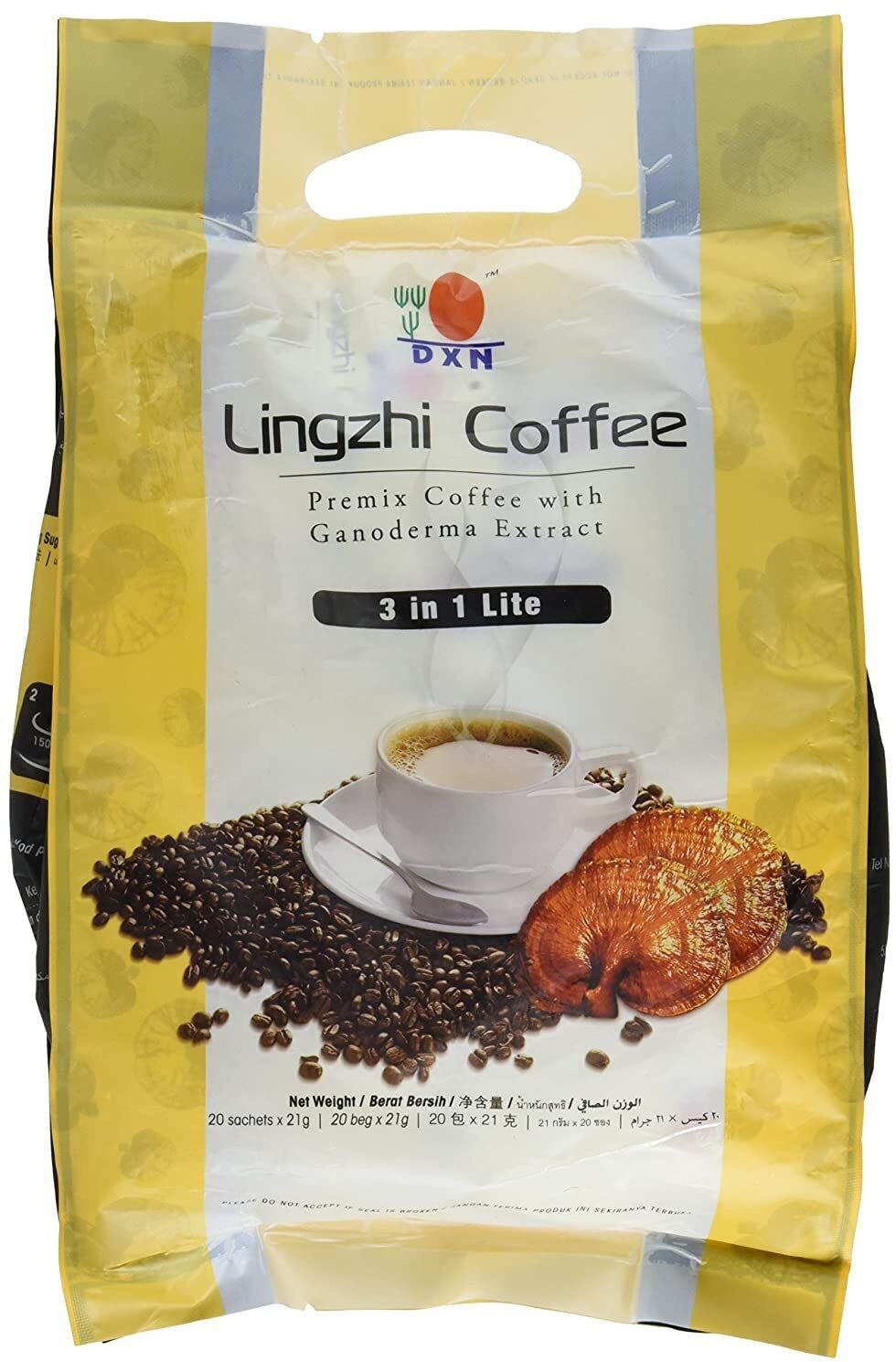 Lingzhi Coffee - Ingredienser - fr