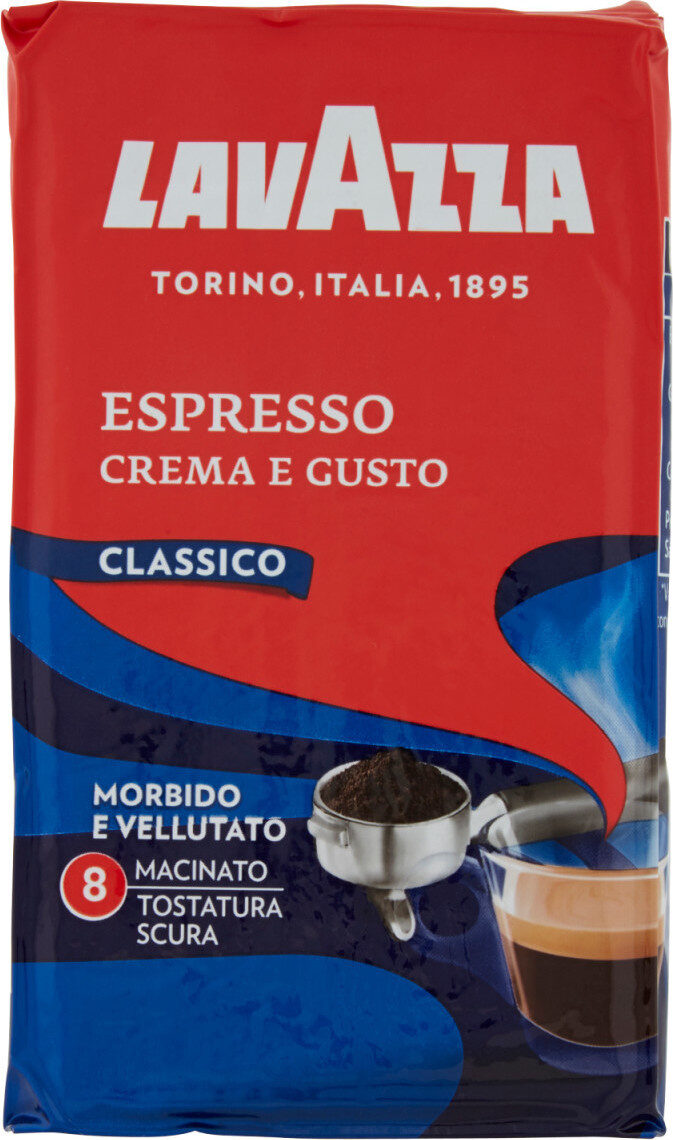 Crema e gusto classico espresso caffè macinato - Producto - it
