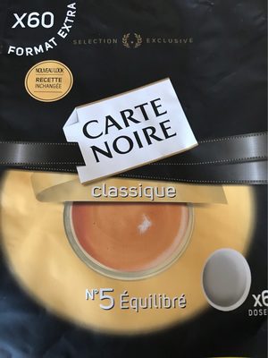 Carte Noire Dosettes de café moulu Classic le sachet de 48 - Product - fr