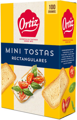 Mini Tostas Rectangulares Ortiz - Producte - es