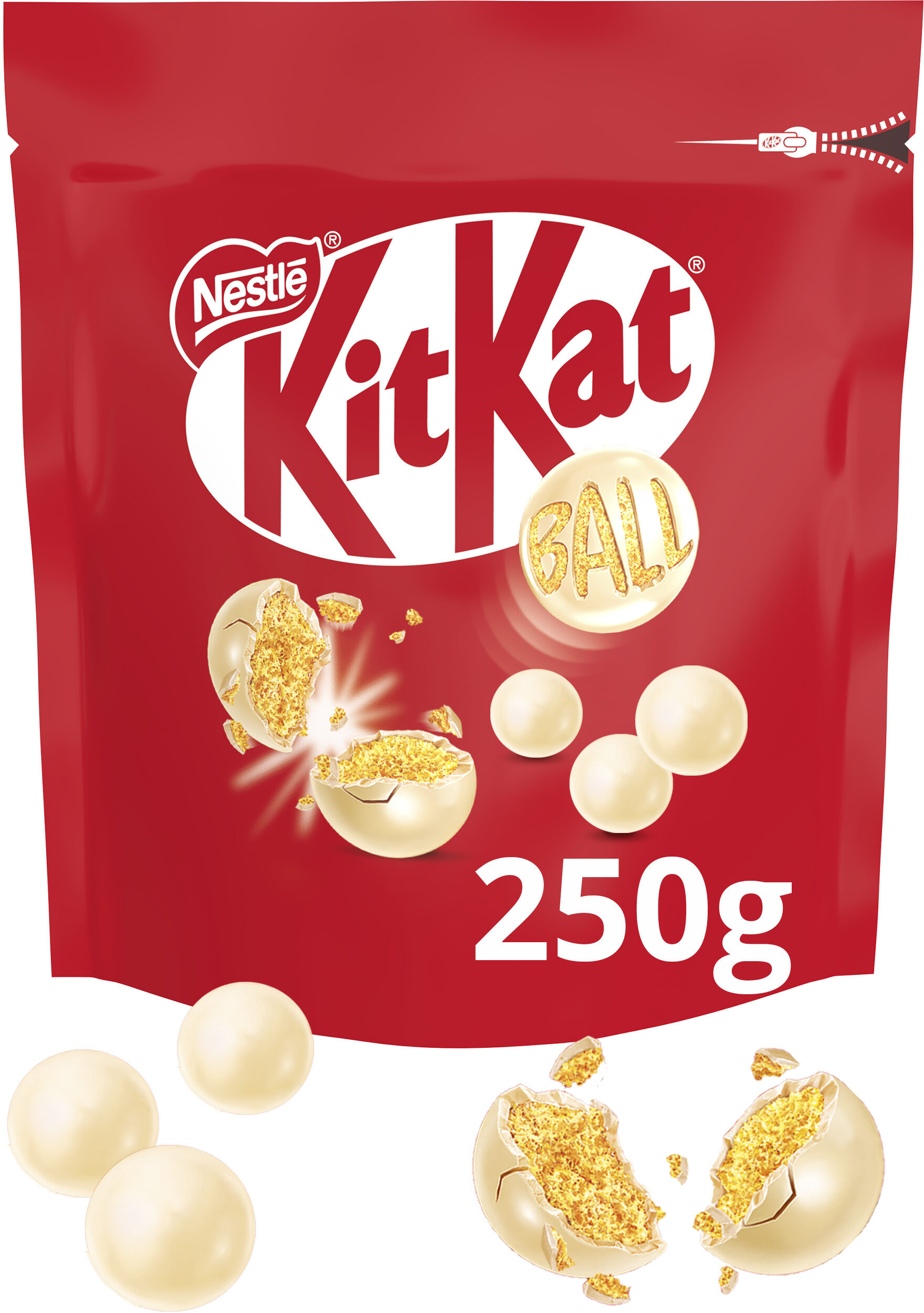 KITKAT Ball, Billes au chocolat Blanc, 250g - Produit