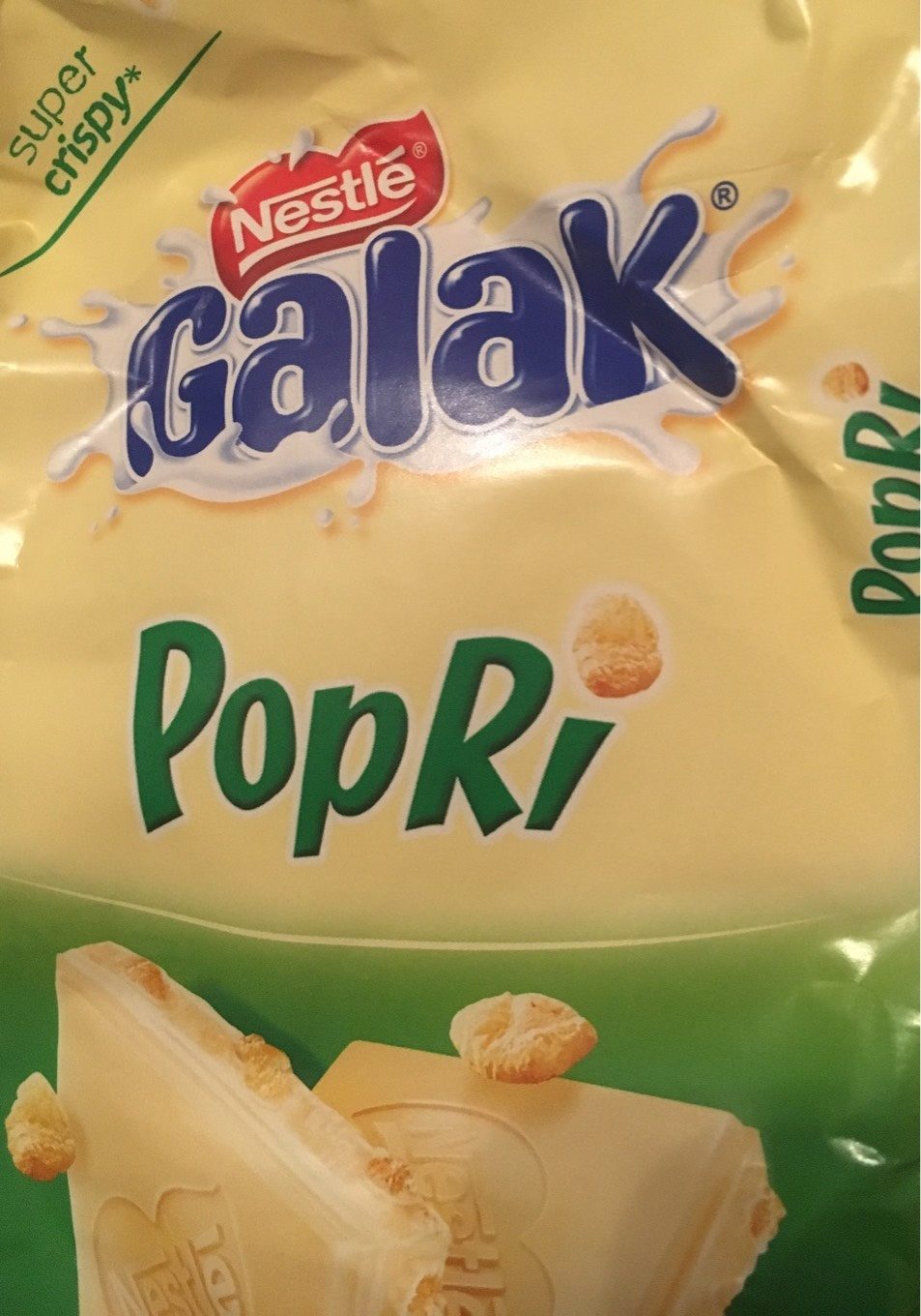 Galak popri - Produit