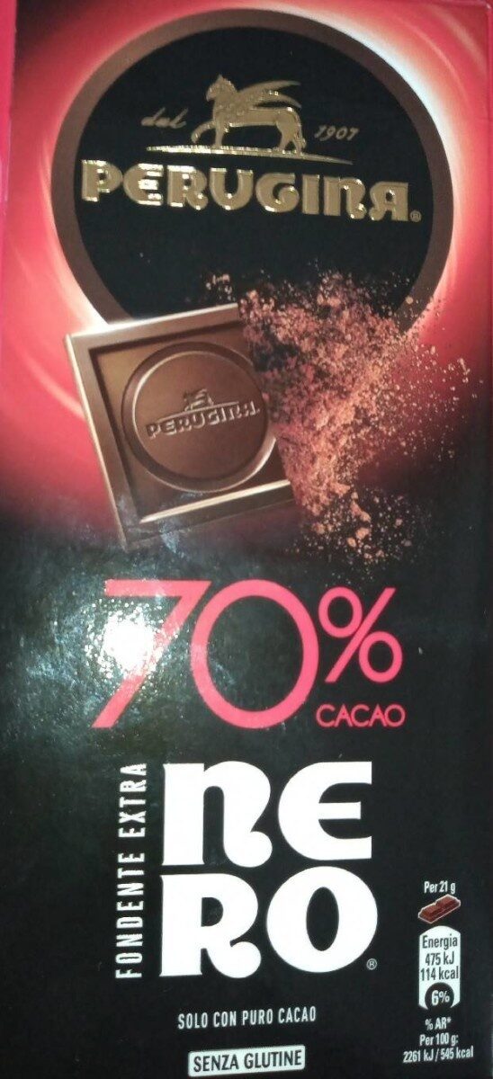 Fondente extra nero 70% cacao - Produit