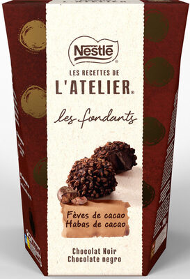 Les fondants chocolat noir fèves de cacao - Producto - fr