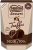NESTLE DESSERT Truffes au chocolat Noir 70% 250g - Produkt