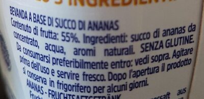 Ananas - Ingredienti