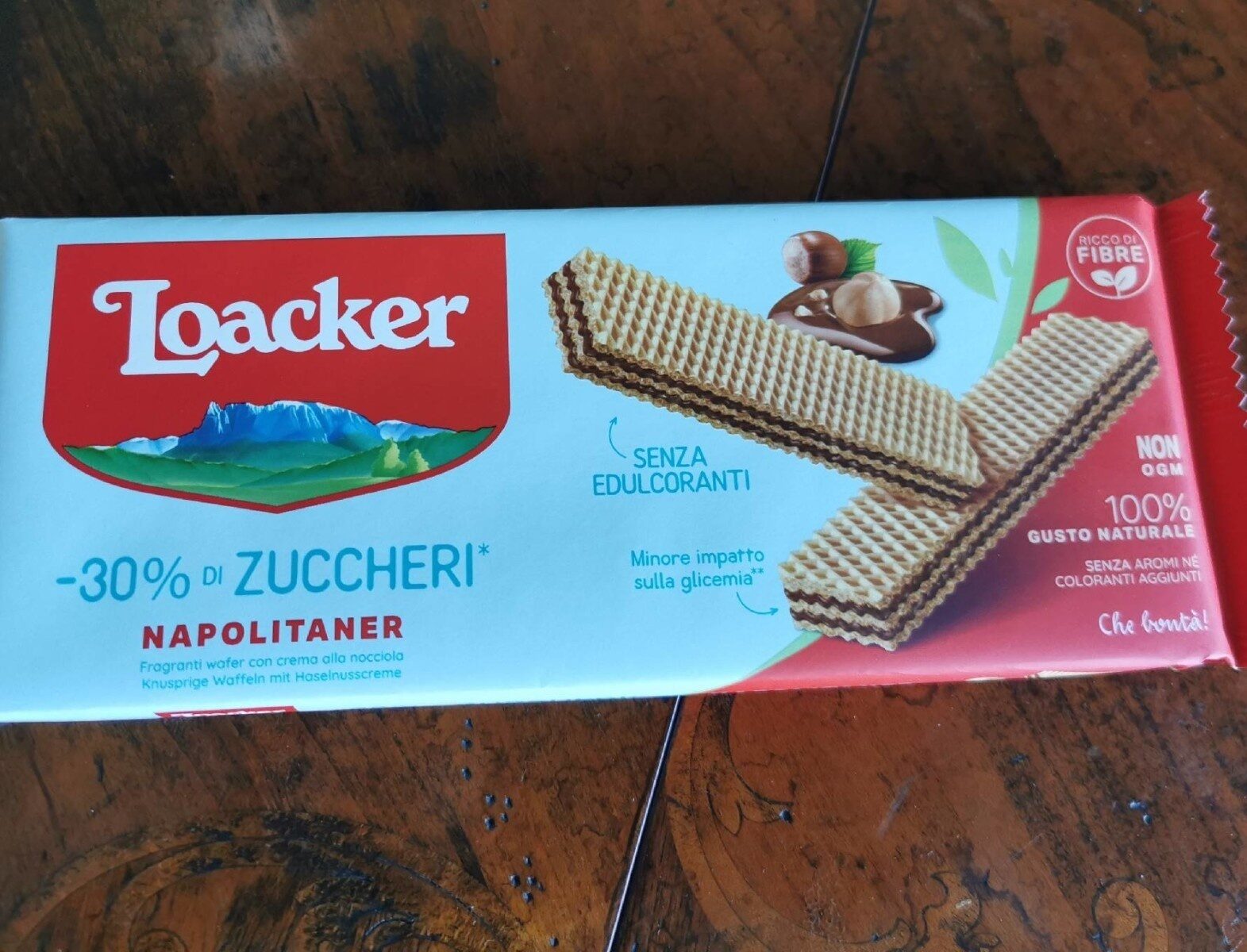 Loacker meno 30% di zuccheri napolitaner - Prodotto