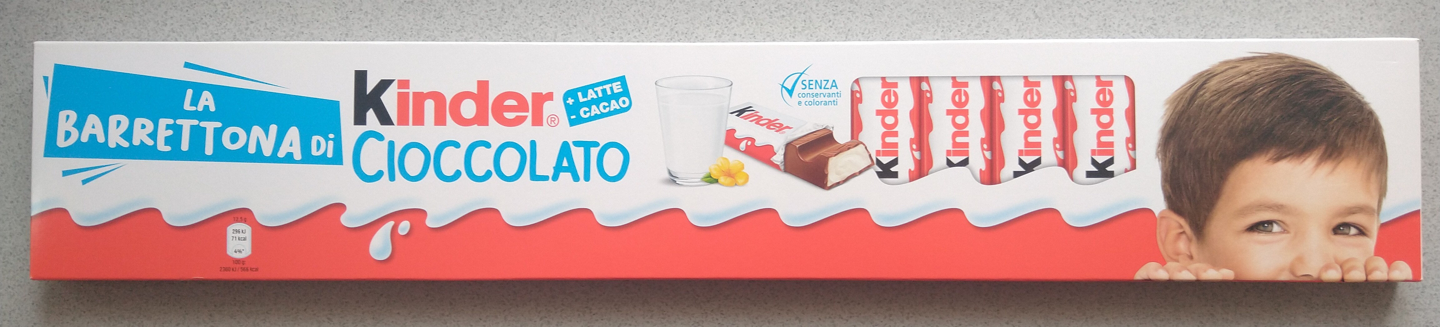 Kinder Cioccolato La Barrettona - Produkt - it
