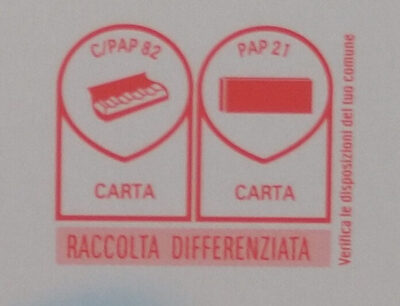 Kinder Cioccolato La Barrettona - Istruzioni per il riciclaggio e/o informazioni sull'imballaggio