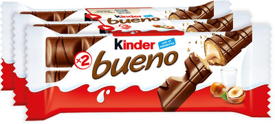 Barre Chocolatée Kinder Bueno Chocolat au Lait x3 - 129g - Producte - fr
