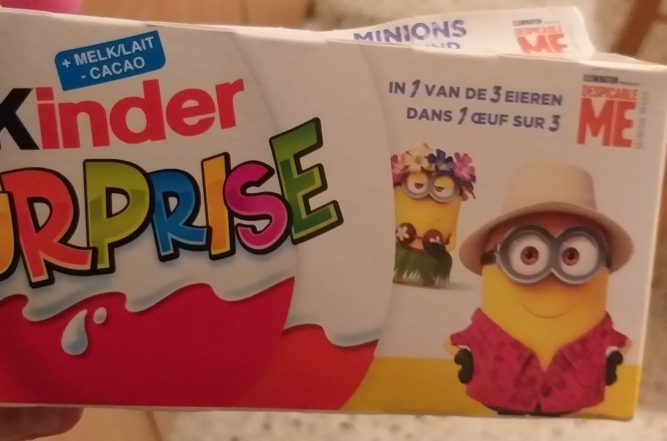 Kinder Surprise 3 pack - Produit