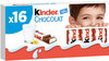 Kinder Chocolat - Chocolat au lait avec fourrage au lait x16 barres - 200g - Product