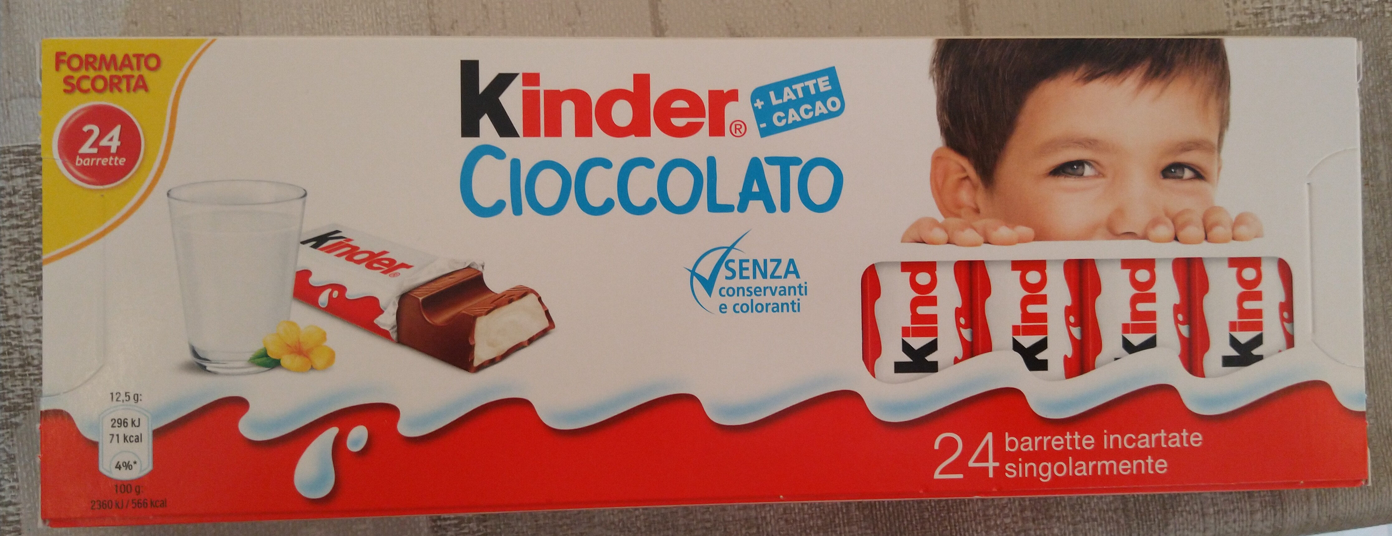 Kinder Schokolade - Prodotto