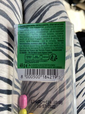 Bonbons Tic Tac x100 pastilles FESTIVAL - 49g - Instruction de recyclage et/ou informations d'emballage