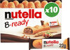 Biscuits Nutella B-ready x10 gaufrettes fourrés - Produit