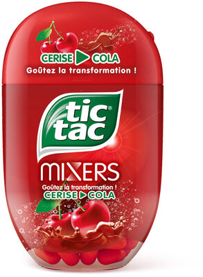 Tic tac mixers cerise cola box t200 box de 200 - Produit