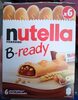 Nutella B-ready gaufrettes fourrées pâte à tartiner et cacao x6 - Prodotto