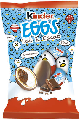 Kinder Eggs Cacao x12 oeufs fourrés - Product - fr