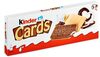 Kinder - Cards 10 Biscuits, 128g (4.6oz) - Producto