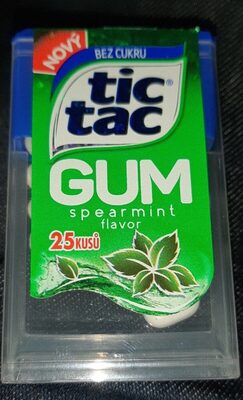 Tic Tac GUM spearmint flavor - Produit