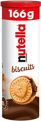 Ferrero - Nutella Biscuits Tube, 166g (5.9oz) - Produit