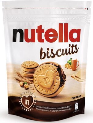 Ferrero- Nutella Biscuits Resealable Bag, 304g (10.7oz) - Product