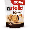 Ferrero- Nutella Biscuits Resealable Bag, 304g (10.7oz) - Producto