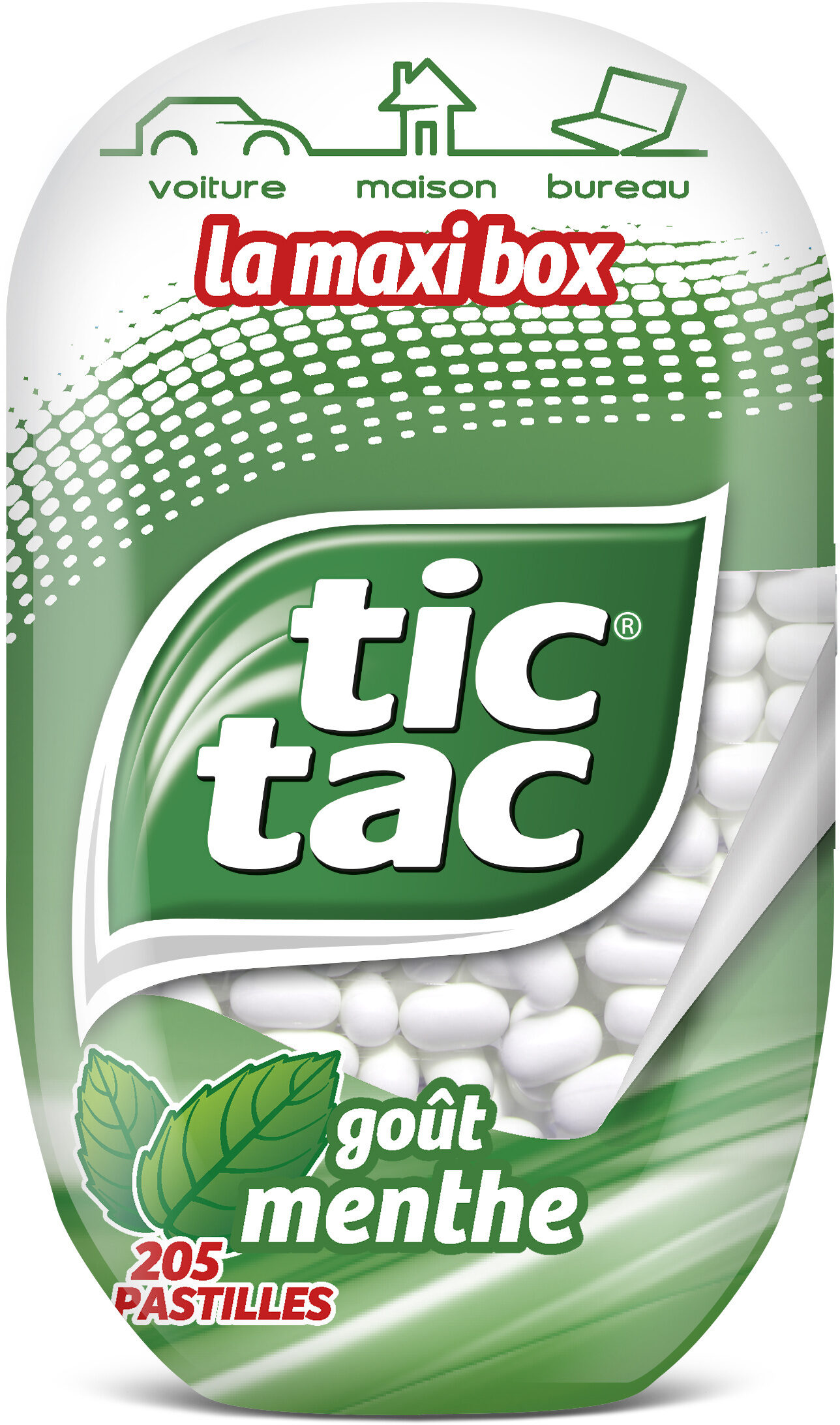 Tic Tac menthe x205 pastilles - 99,8g - Produit