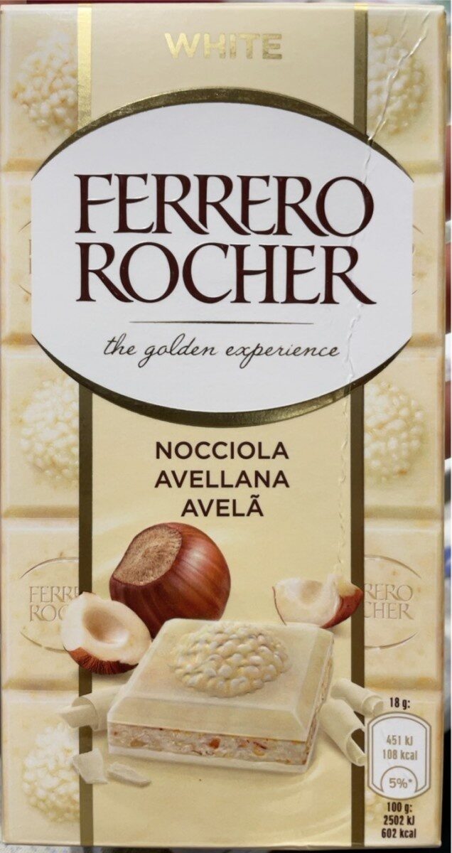 Ferrero rocher novciola white - Prodotto