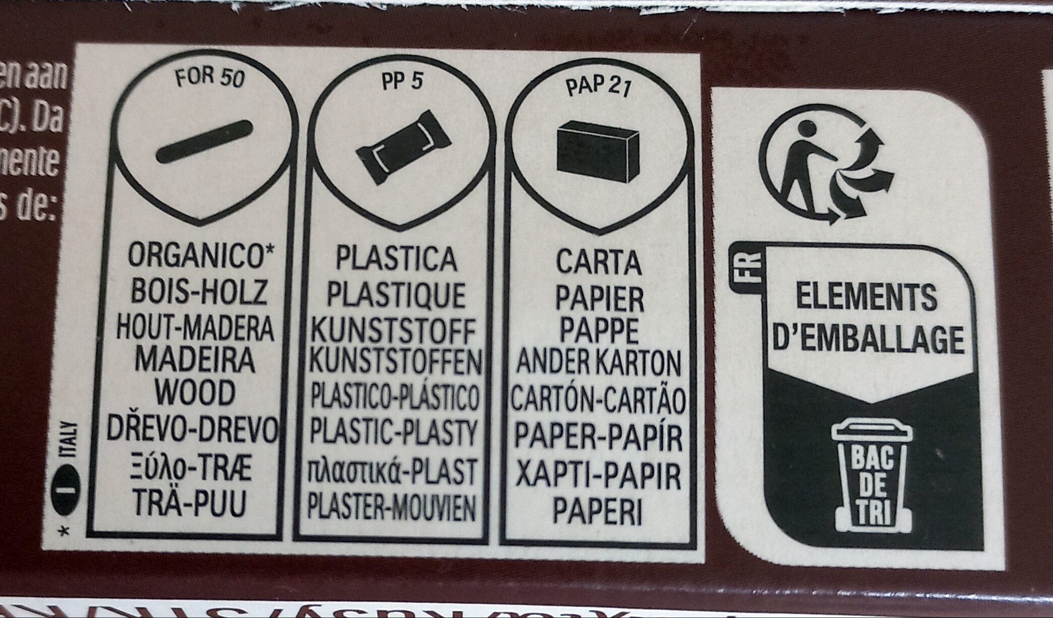 Dark - Instruction de recyclage et/ou informations d'emballage - en