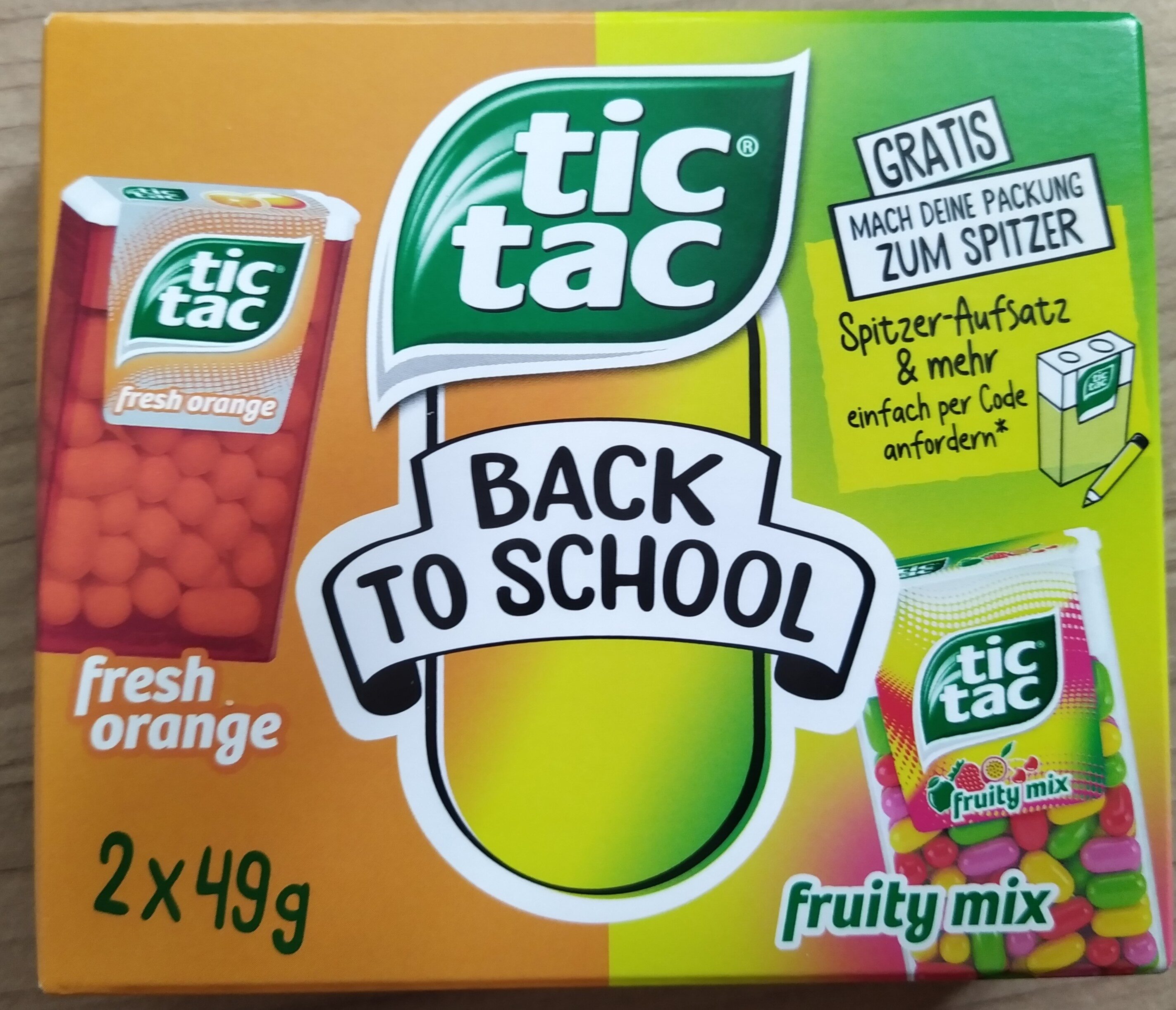 tic tac BACK TO SCHOOL - Produkt