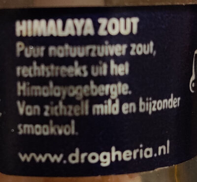Himalaya zout - Ingredients - nl
