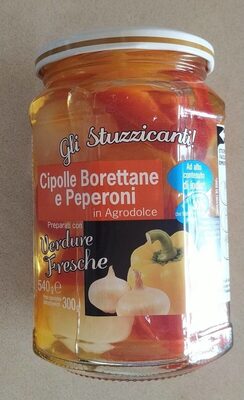 Cipolle Boretane e Peperoni in Agrodolce - Prodotto