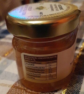 Miele italiano bio di tiglio - Valori nutrizionali