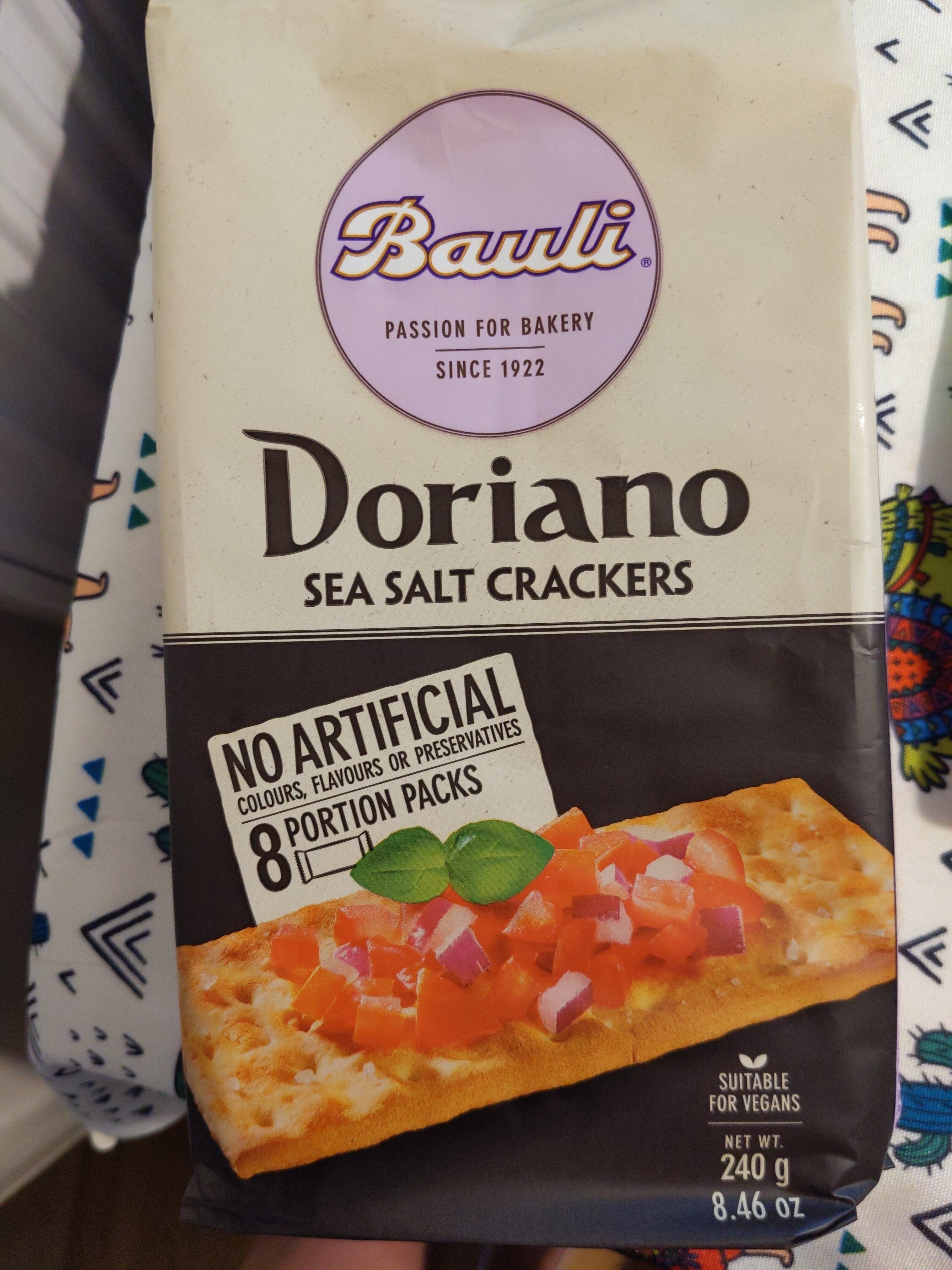 Doriano Sea Salt Crackers - Prodotto
