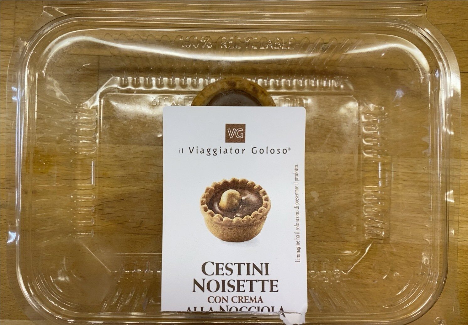 Cestini noisette - Produit
