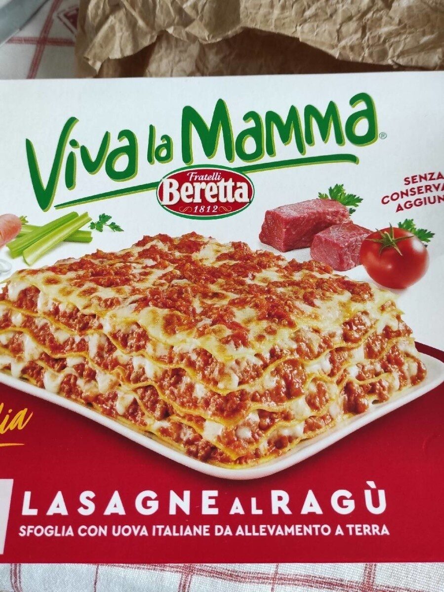 Lasagna al ragù - Prodotto