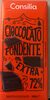 Cioccolato fondente extra 72% - Produit