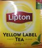 Lipton Yellow Label Tea Enveloped (100 Tea Bags) - Product