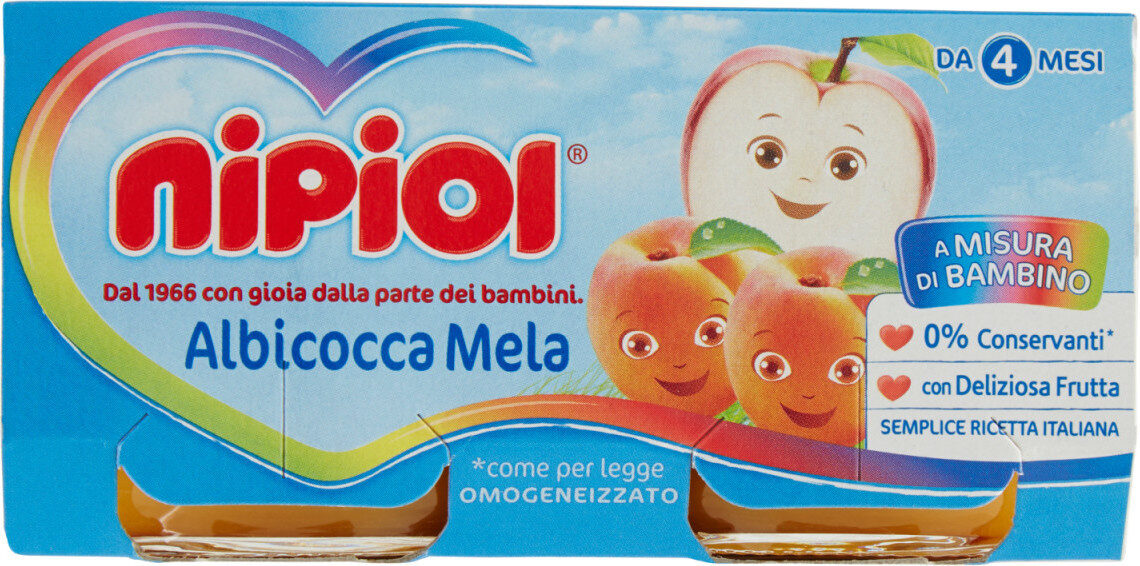 Albicocca mela omogeneizzato - Product - it