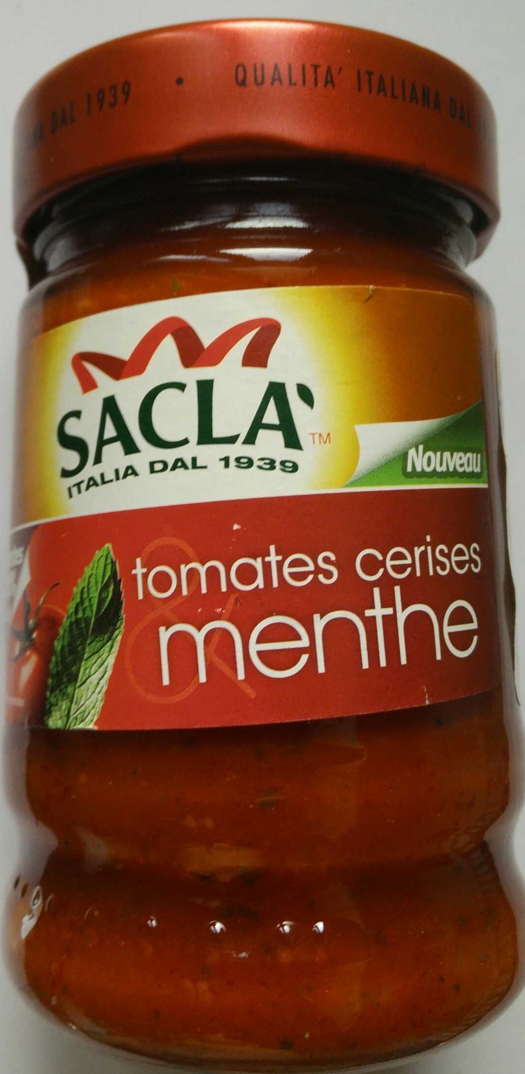 Sauce Tomate cerises menthe - Produit