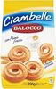 Ciambelle Biscuits with Cream - Product