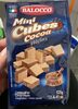Mini cube cacao wafers - Producto