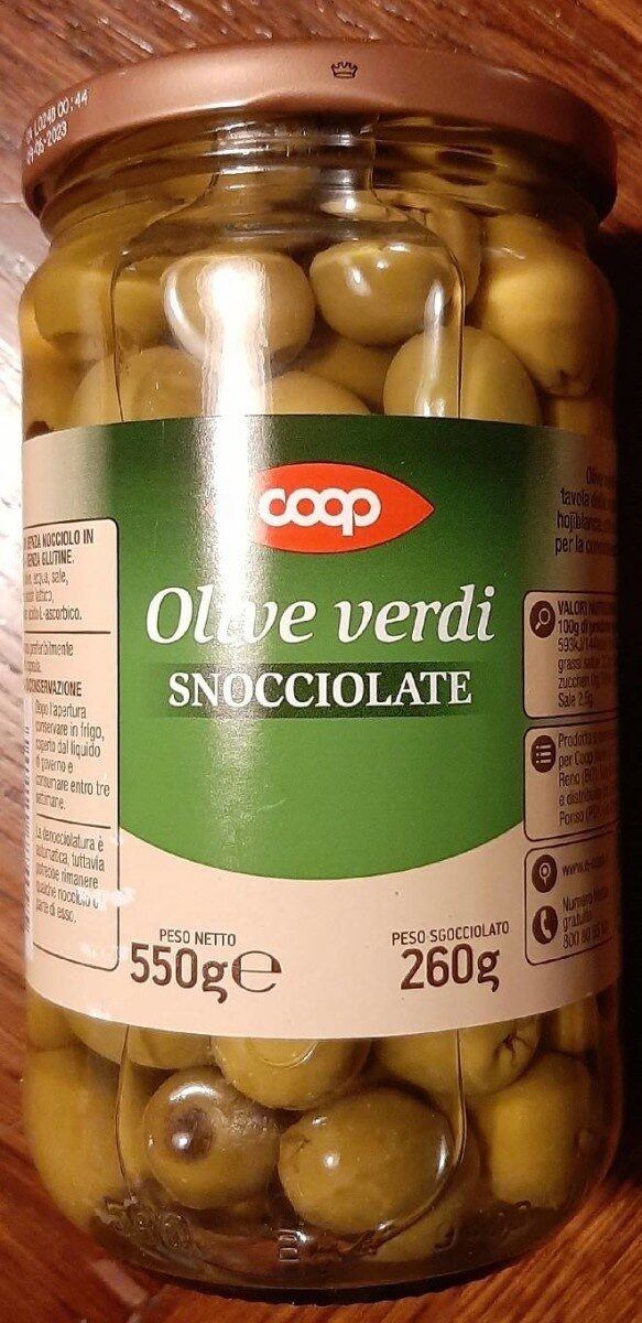 Olive verdi snocciolate - Producte - it
