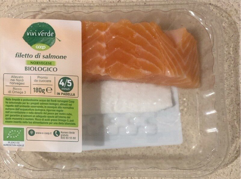 Filetto di salmone norvegese biologico - Prodotto