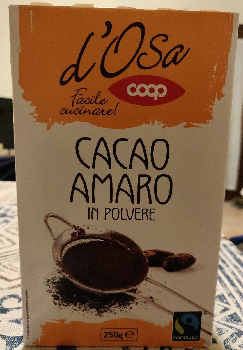 Cacao Amaro in polvere - Prodotto