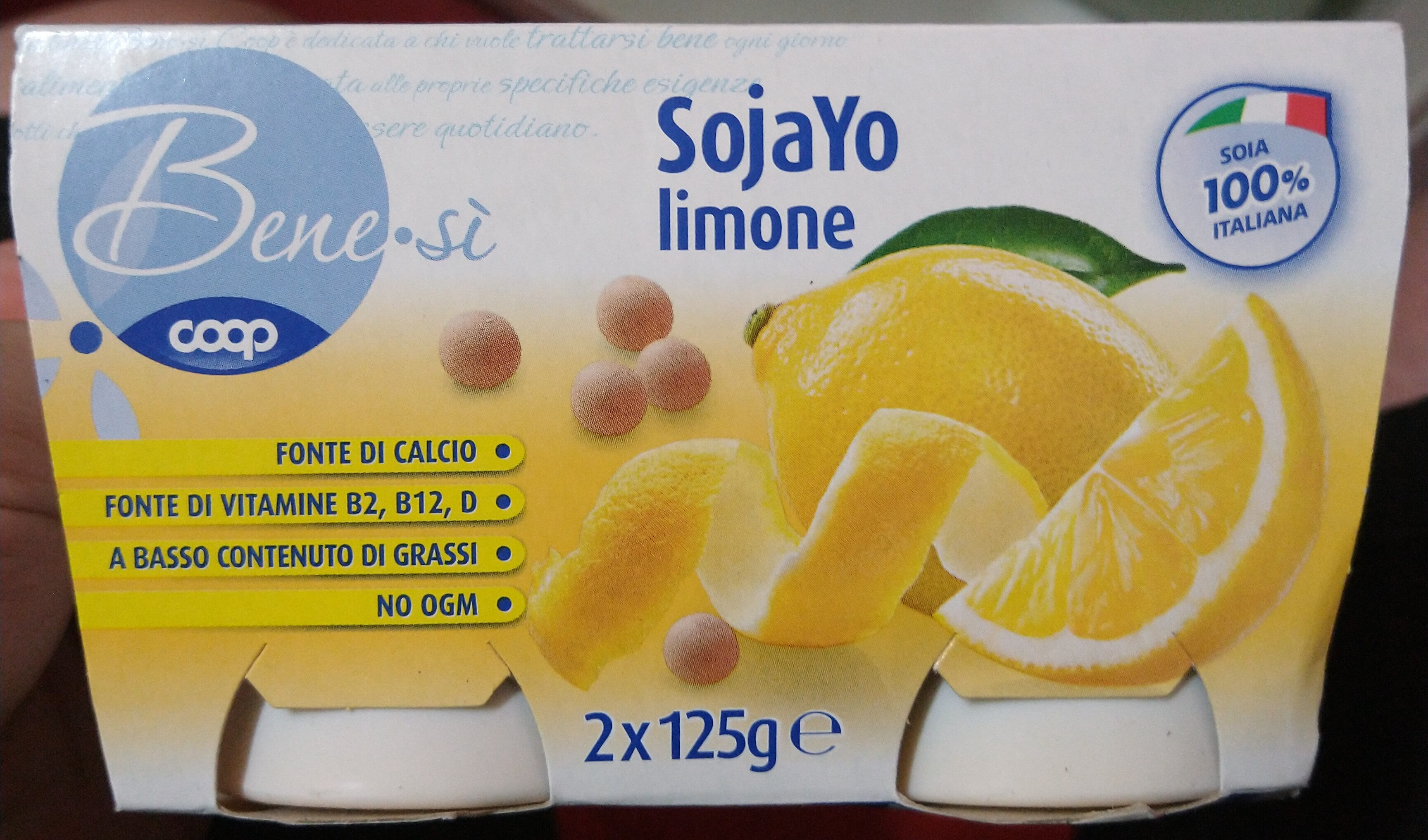 SojaYo limone - Bene Sì - Producto - it